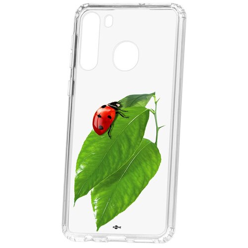 фото Чехол на самcунг а21 kruche print ladybug кruче