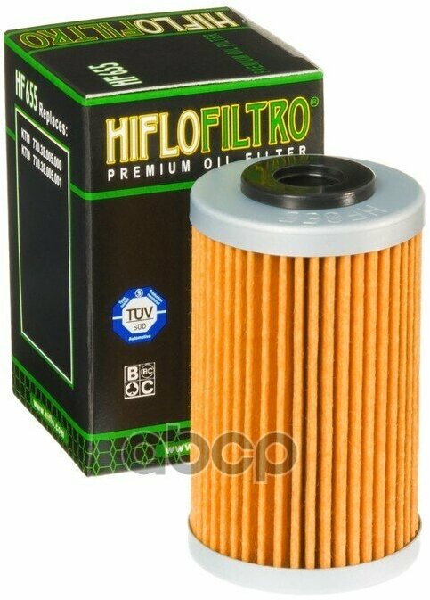 Фильтр Масляный Hiflofiltro Hf655 Hiflo filtro арт. HF655
