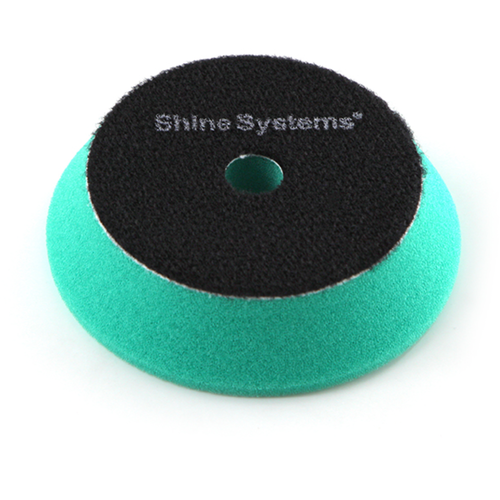 Круг полировочный экстра твердый зеленый "Shine Systems" DA Foam Pad Green 75мм. SS565