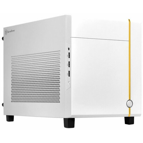 Корпус Silverstone SST-SG14W SUGO 14, mini-ITX (812373) корпус mini itx silverstone sst sg15b без бп чёрный