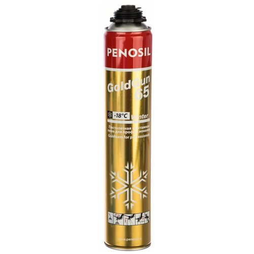 Профессиональная монтажная пена Penosil GoldGun 65 winter