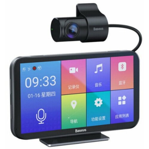 Видеорегистратор Baseus Cloud Voice Car Video Recorder (General Version + 4.39" Touch Screen + 4G System + AHD 1080P) Black (CRJLY02-01)