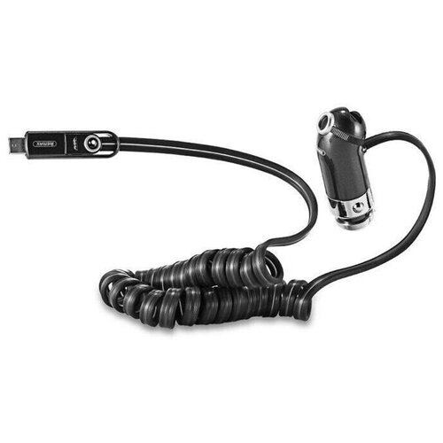 Автомобильное зарядное устройство USB Remax RCC-211 (USB порт, кабель 2 в 1) Черный