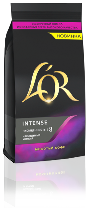 Кофе молотый L'OR Intense, 230 г - фотография № 2