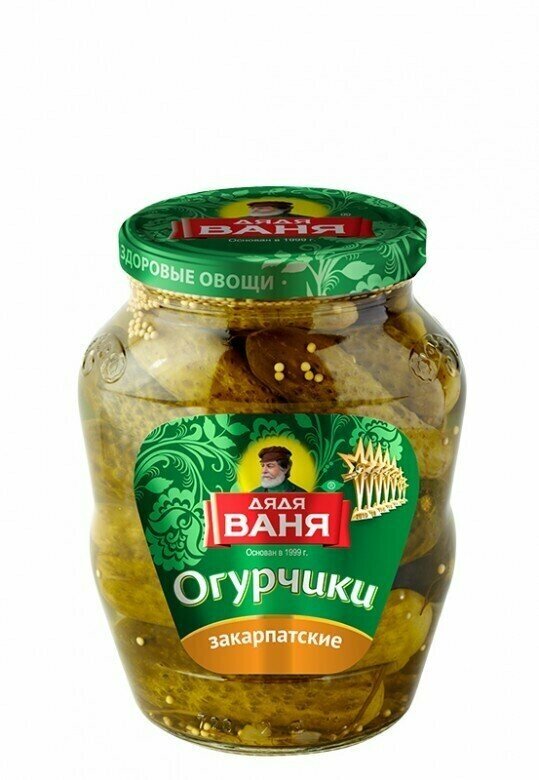 Огурцы маринов.1800 гр Дядя Ваня