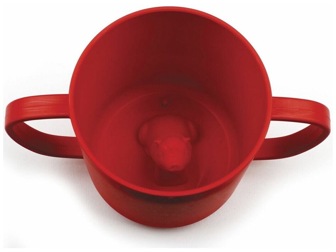 Детская кружка JJRabbit CUPPIES с поросенком, в подарок, поильник