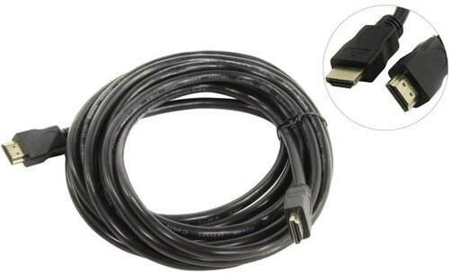 TV-COM кабели Кабель цифровой HDMI19M to HDMI19M, V1.4+3D, 5m