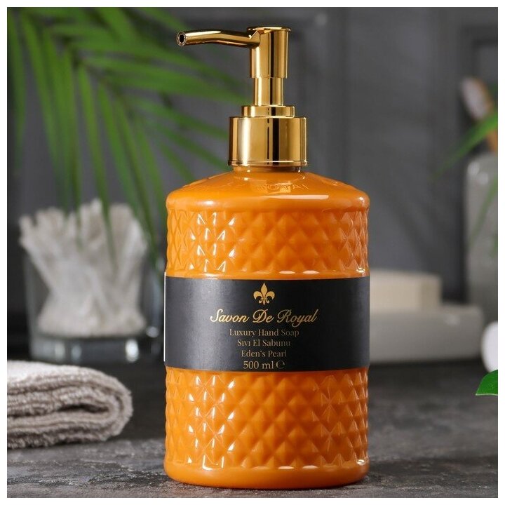 Savon de royal Жидкое парфюмированное мыло для рук "Savon De Royal" райская жемчужина , 500 мл