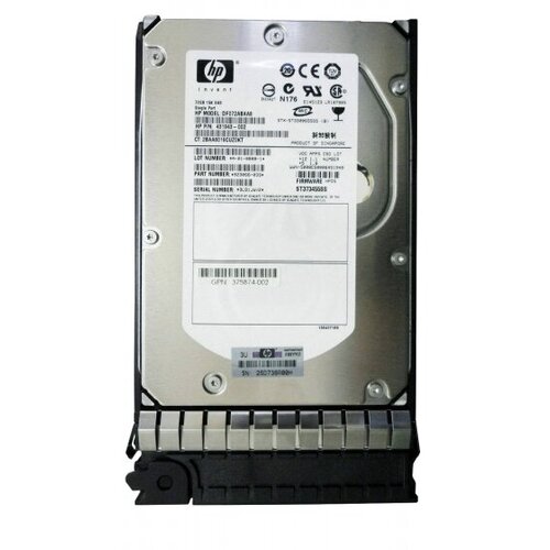 Жесткий диск HP 376594-001 72Gb 15000 SAS 35 HDD 1152500₽