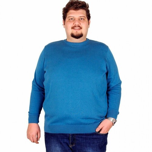 фото Джемпер modexl, размер 5xl(66), голубой