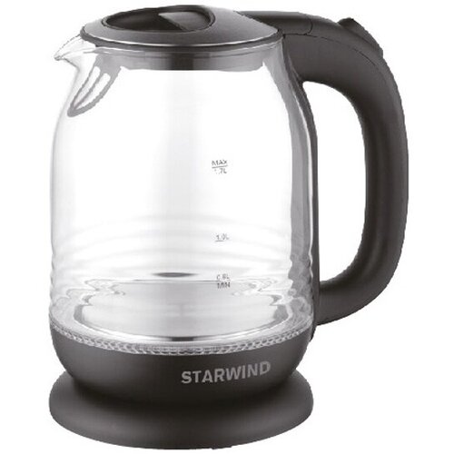 SKG1311 чайник STARWIND SKG1311 2200Вт черный и серебро 239500₽