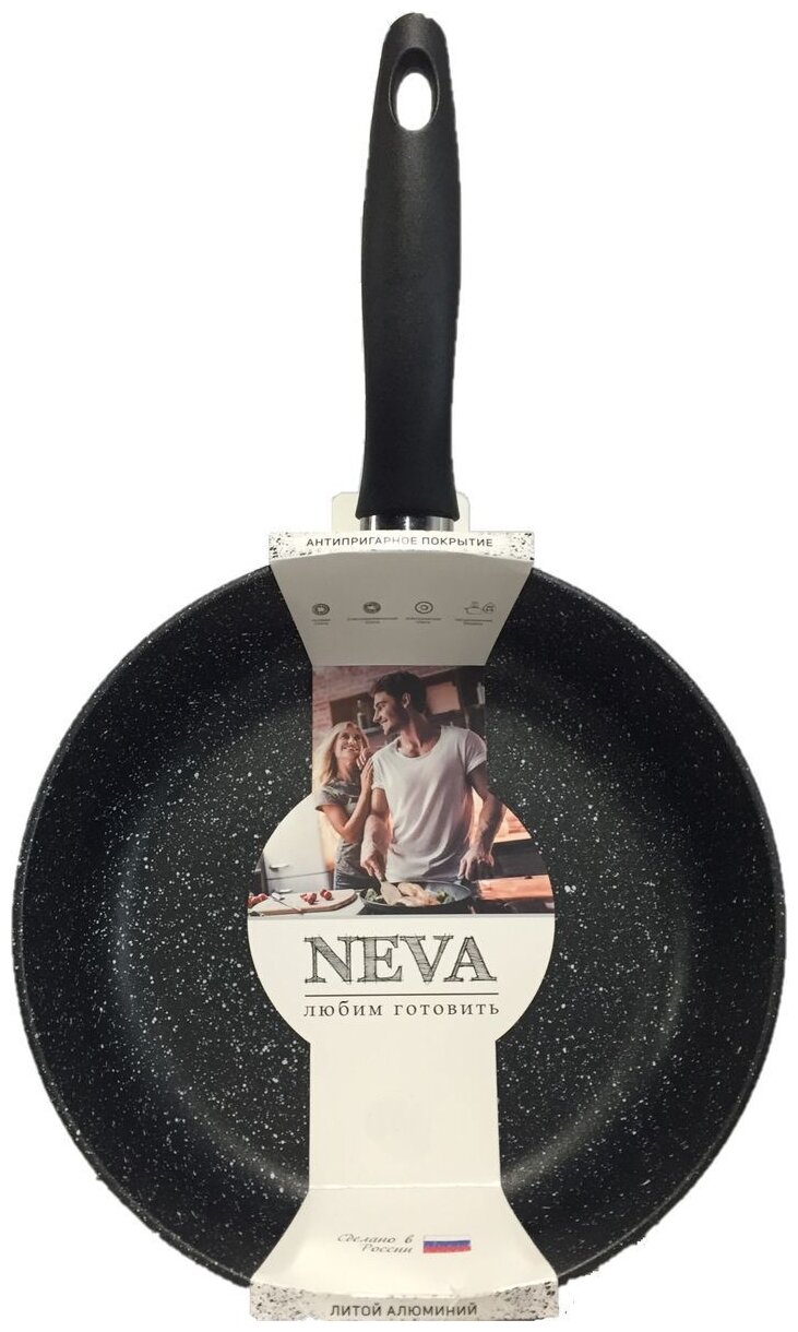 Сковорода Neva Посуда NEVA Granite, 24 см