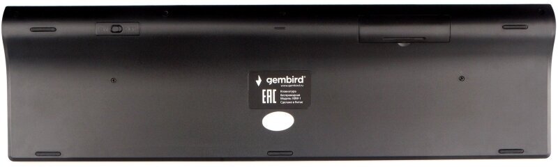 Клавиатура Gembird KBW-1 Silver USB