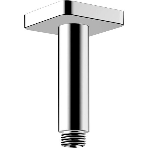 Hansgrohe Потолочное подсоединение 100 мм Hansgrohe Vernis Shape 26406000 хром hansgrohe vernis shape 26407000 кронштейн для верхнего душа 300 мм