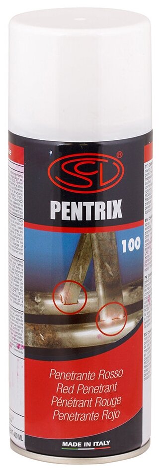 Siliconi Проникающий спрей для обнаружения дефектов Pentrix 100 400ml 100538774 . - фотография № 1