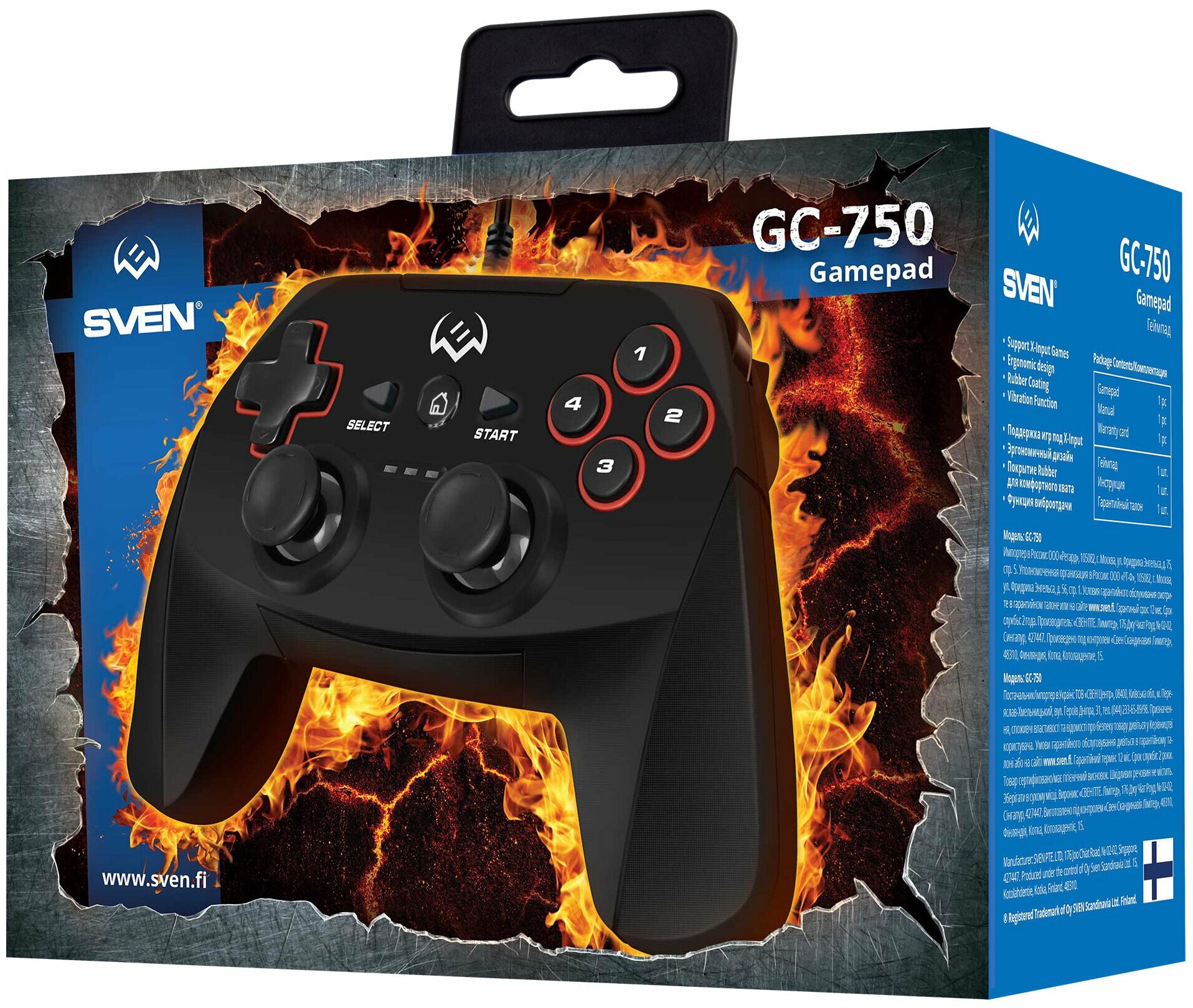 Геймпад sven gc-5070 купить в Новокузнецке Бытовая электроника Авито