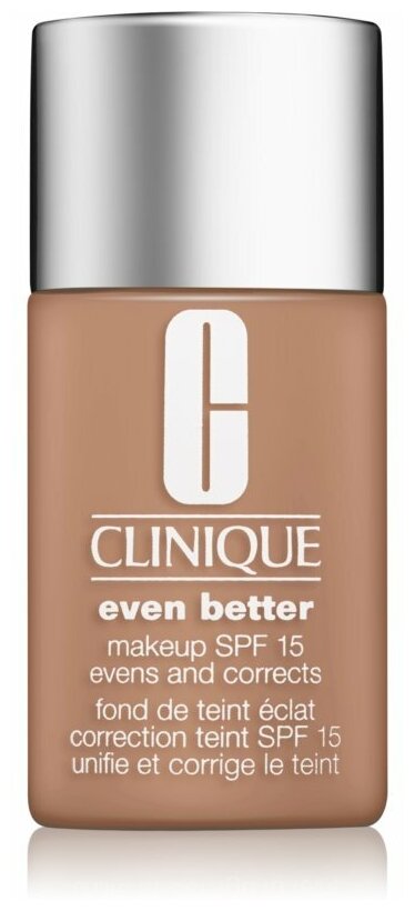 Clinique Тональный крем Even Better Makeup Broad Spectrum, SPF 15, 30 мл/1 г, оттенок: CN 58 Honey