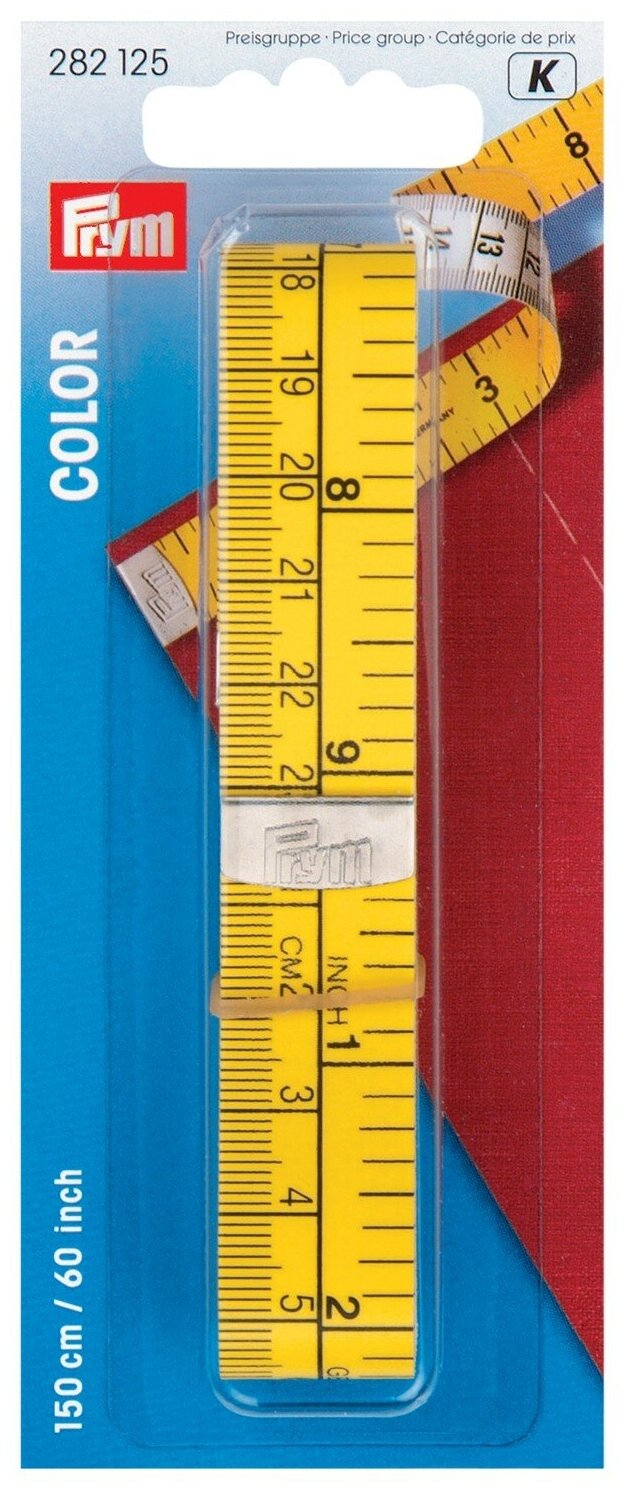 282125 Prym Измерительная лента Color Analog, 1,5м/60", в блистере - фото №2