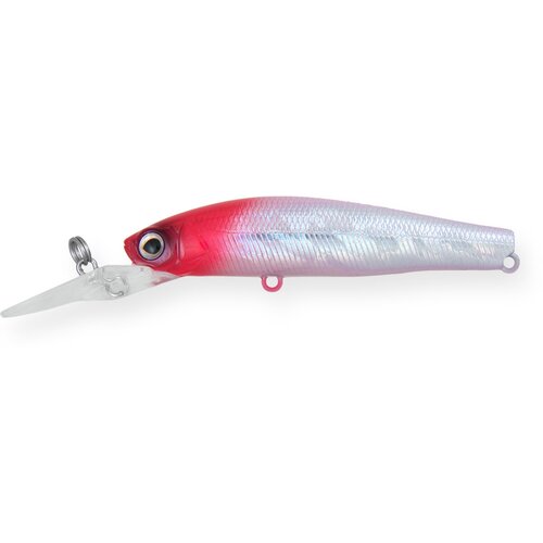 Воблер Минноу Strike Pro Solid Tail Deep 66 S, цвет: 022PPPV Redhead, (JS-256#022PPPV)