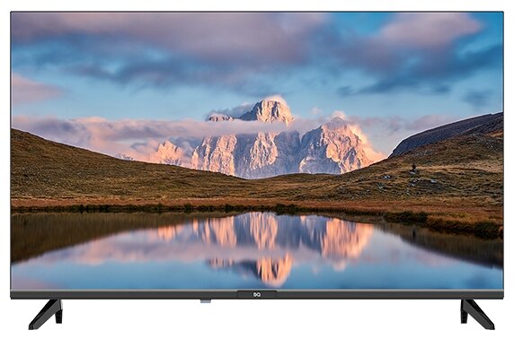 43 Телевизор BQ 43FSU36B, 4K Ultra HD, черный, смарт ТВ, Android