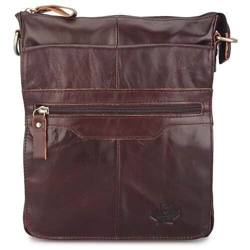 фото Мужская сумка-планшет из натуральной кожи «литт» m1354 brown zznick