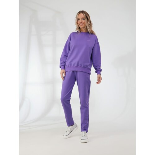 Костюм спортивный VITACCI, размер 46-48, фиолетовый спортивный костюм размер m 46 48 фиолетовый