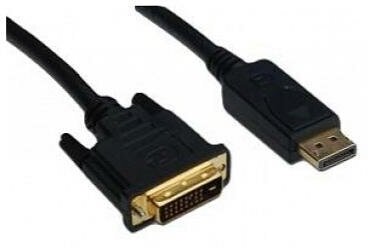 Кабель NingBo DisplayPort (m) - DVI-D Dual Link (m), 1.8 м, черный - фото №3