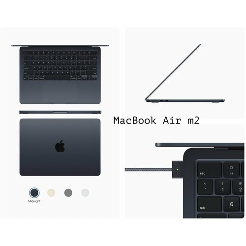 MacBook Air m2 8/256 Midnight 2022 New Иностранец нет росийских букв на клавиатуре