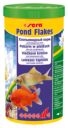 Корм для прудовых рыб Sera BIOFLAKES 1л