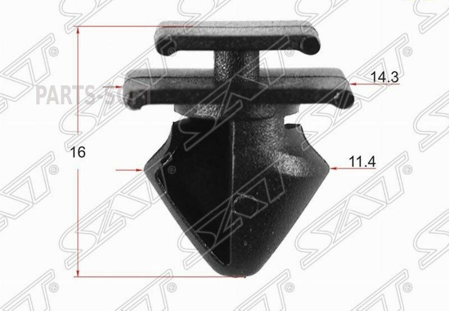 Клипса Молдинга Peugeot/Citroen (1 Шт Sat арт. ST-KE-135