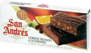 Туррон из трюфеля и апельсина в шоколаде Сан Андрес 200 г