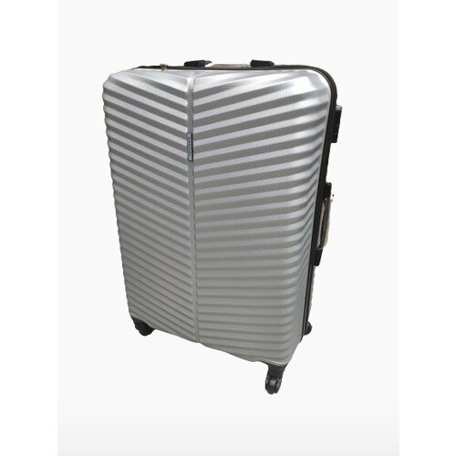 Умный чемодан БАОЛИС 25390, 77 л, размер M, серый