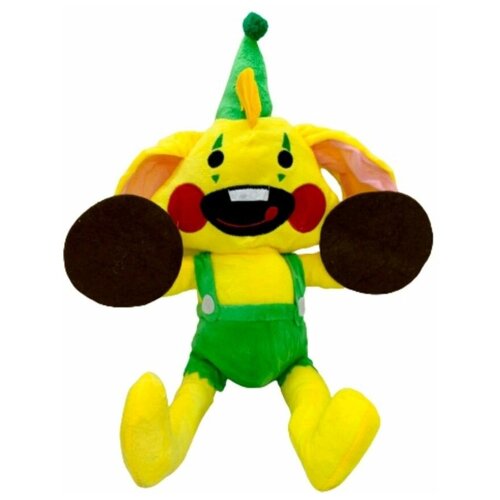 Мягкая игрушка Кролик Бонза / Poppy Playtime желтый кролик 50 см / Bonza Rabbit Huggy Wuggy / Зайка Хаги Ваги