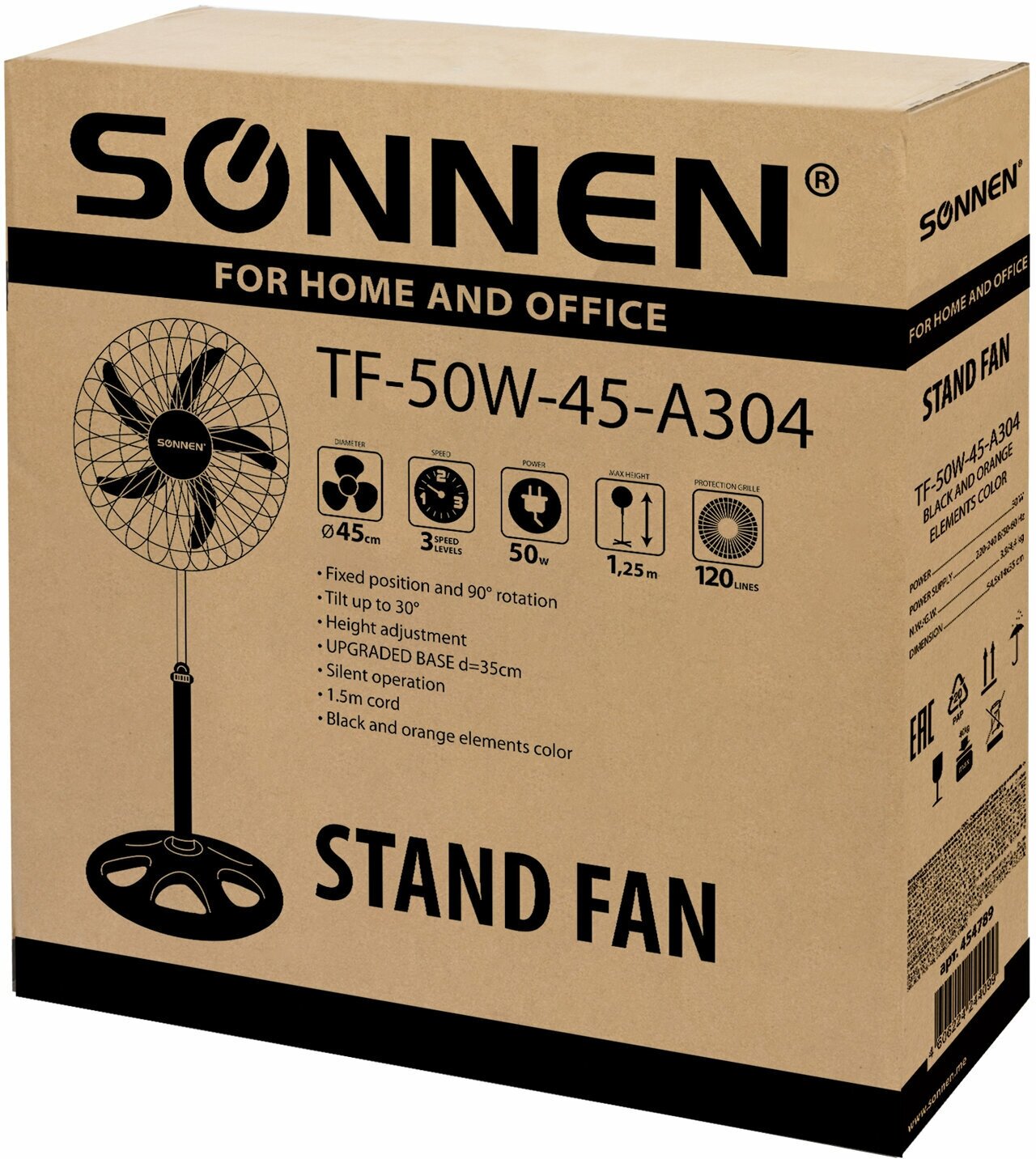 Sonnen FS-45-A304 Black 454789 - фотография № 2