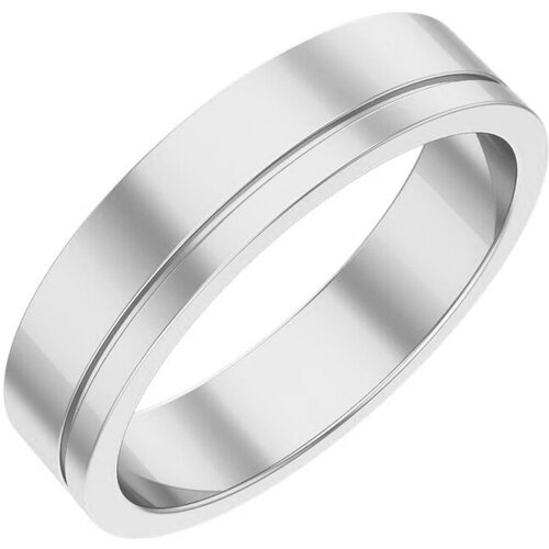 Кольцо POKROVSKY кольцо из серебра 1000020-00245, серебро, 925 проба, родирование, размер 16.5, черный