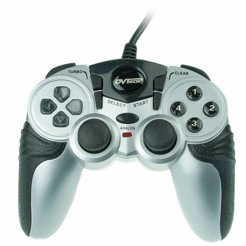 Джойстик PCPS1PS2DVTech JS55 Shock Jet серебро 65000₽