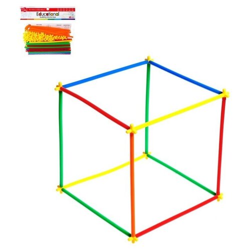 фото Конструктор обучающий «соломинки», 100 деталей pr-market