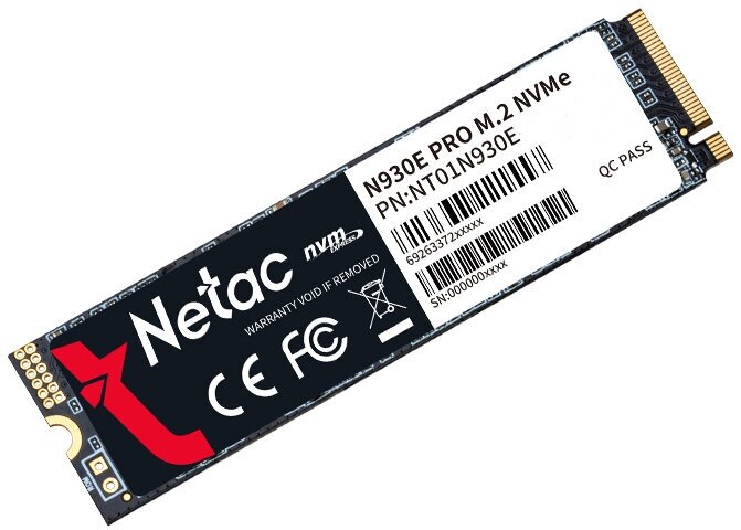 SSD накопитель NETAC N930E Pro 1ТБ, M.2 2280, PCIe 3.0 x4, NVMe, M.2 - фото №13