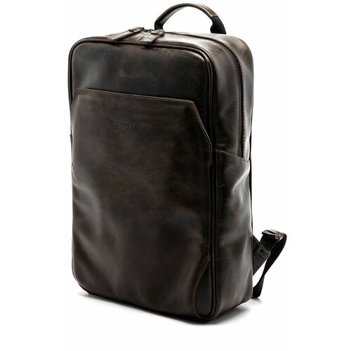 Рюкзак Igermann 21С1051КО, фактура гладкая, хаки, зеленый рюкзак igermann 15с683кд фактура гладкая коричневый