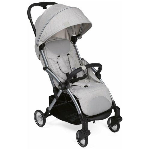 прогулочная коляска chicco trolleyme light grey Прогулочная коляска Chicco Goody Plus Grey Mist