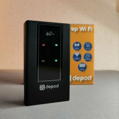 Роутер Depod Rocket 4G WiFI + антенный вход CRC-9