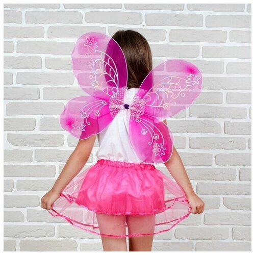 фото Карнавальный набор "маленькая фея" 2 предмета: юбка и крылья 3102703 сима-ленд