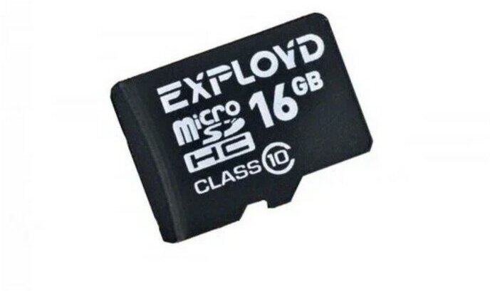 Exployd Карта памяти Exployd MicroSD, 16 Гб, SDHC, класс 10