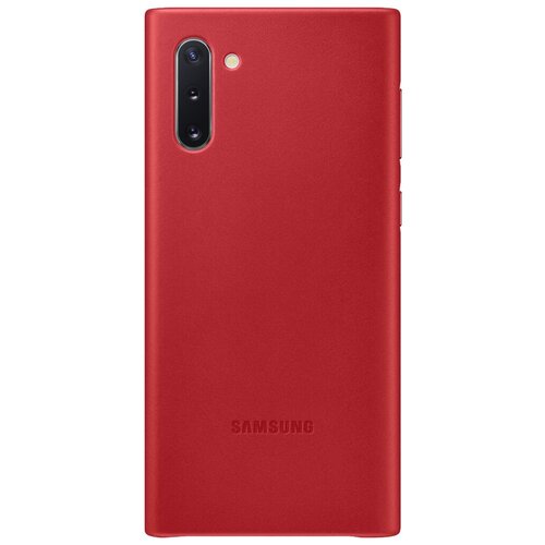 фото Чехол-накладка samsung ef-vn970 для galaxy note 10 красный