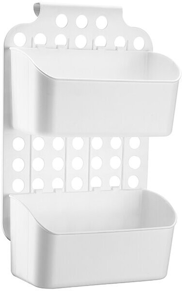 Универсальный подвесной контейнер с регулируемыми ячейками, DD Style , 28х17,5х45 см, белый - фотография № 10