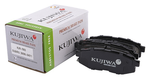 KUJIWA KUR7803 колодки тормозные задние с пластинами kur7803 kujiwa 26696xa000 subaru