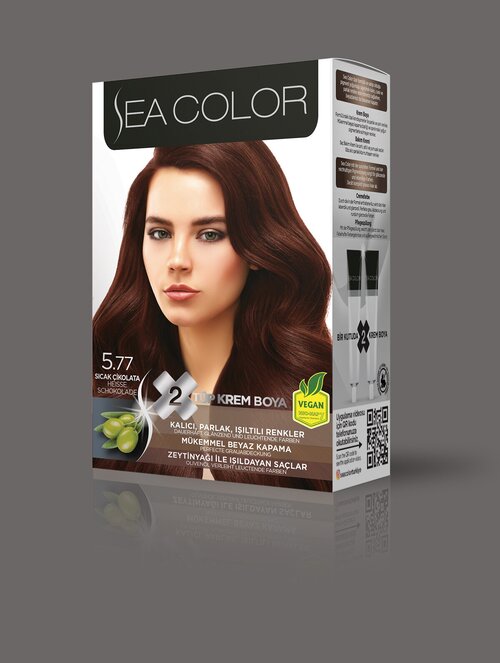 SEA COLOR № 5.77 Горячий шоколад Краска для волос