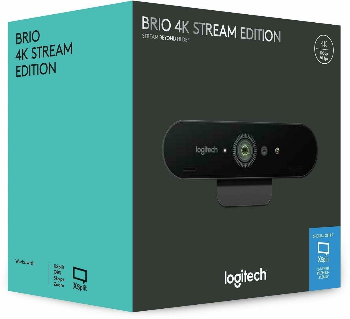 Веб-камера Logitech Brio Stream Edition