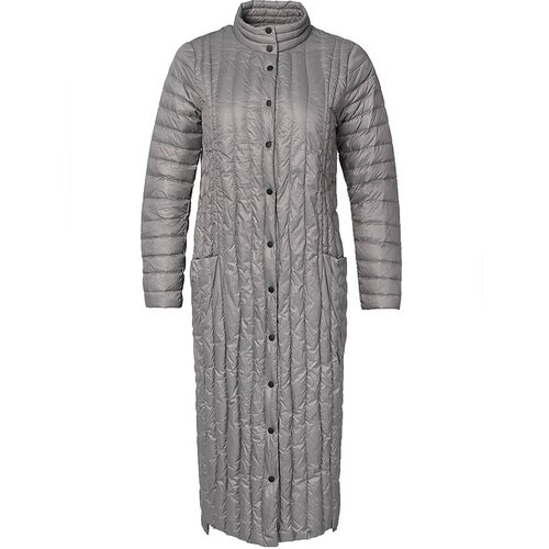 фото Пальто pa paris, средней длины, размер m, серый