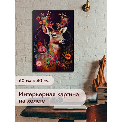 Картина на стену печатная на подрамнике